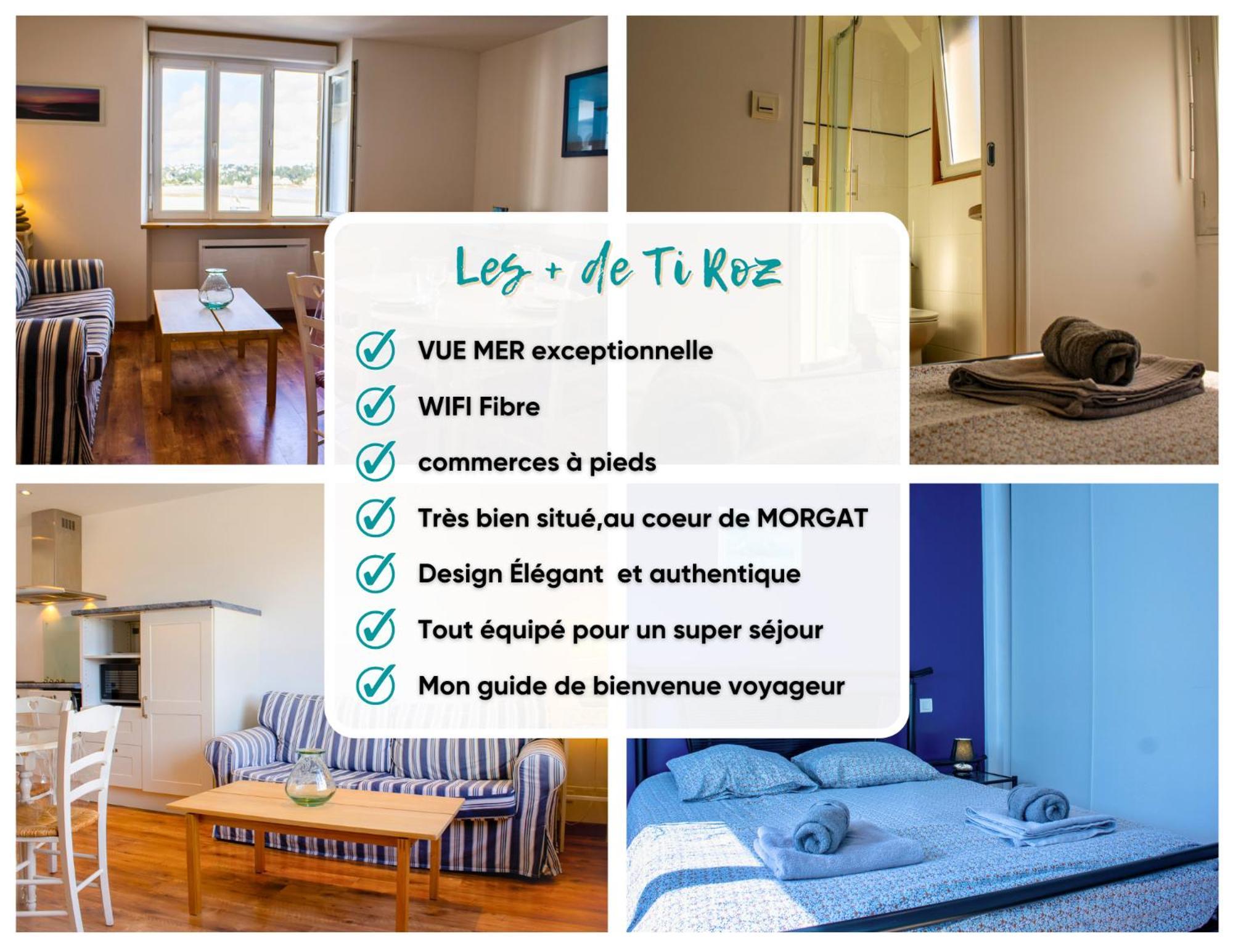Ti Roz Apartamento Crozon Exterior foto